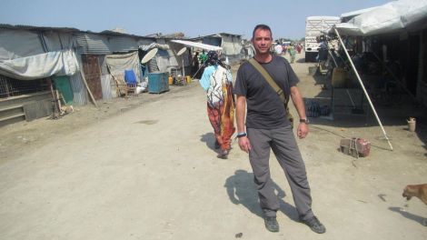 Björn Blaschke auf Recherchereise im Südsudan (Foto: ARD)