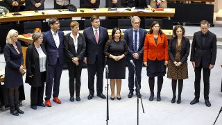Senatoren im Berliner Abgeordnetenhaus (Foto: imago/Stefan Zeitz)