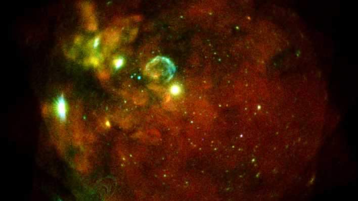 Große Magellansche Wolke durch Röntgenteleskope beobachtet
