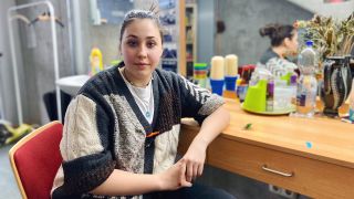 Studentin Viktoria Kosorukova ist aus der Ukraine nach Deutschland geflüchtet
