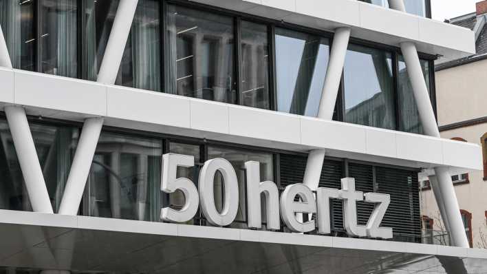 Das Firmengebäude des Übertragungsnetzbetreibers 50Hertz Transmission GmbH