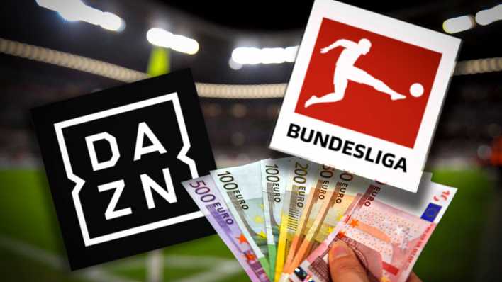 DAZN Logo und Bundesliga Logo