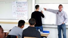 Matheunterricht in der Sekundarschule (Bild: G. Heuser, rbb-Inforadio)