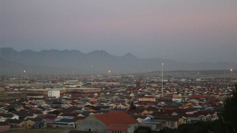 Ein Blick auf die Hometwon Khayelitsa in Kapstadt - Foto: rbb Inforadio/Thomas Prinzler