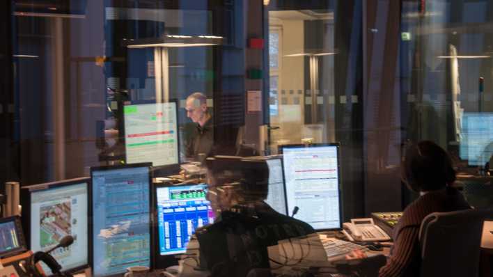 Blick in den Inforadio Newsroom (Bild: Dieter Freiberg)