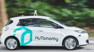 Robotertaxi in Singapur (Bild: dpa)