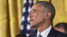 Barack Obama während einer Rede zu der Schießerei an der Schule Sandy Hook Elementary school (Bild: imago/UPI Photo)