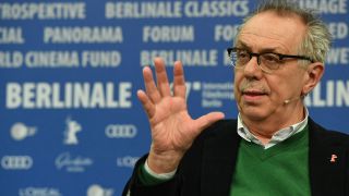 Der Direktor der Internationalen Filmfestspiele Berlin, Dieter Kosslick währnd einer Pressekonferenz zum Programm (Foto: Soeren Stache/dpa)