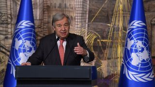 Antonio Guterres, UN-Generalsekretär, Quelle: imago/stock&people/Xinhua