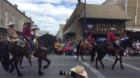 Cowboys bei der Charro Days Parade in Brownsville, Quelle: Andreas Horchler