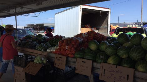 Obststand in Brownsville, Quelle: Andreas Horchler