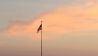 US-Flagge in Abenddämmerung, Quelle: Andreas Horchler