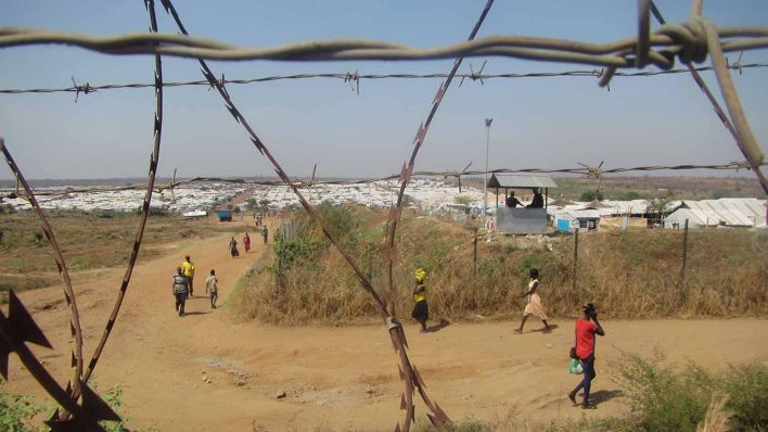 Juba: Blick auf das Lager der UN-Schutzzone für Binnenvertriebene - Foto: ARD/Björn Blaschke
