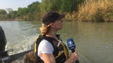 Anne-Katrin Mellmann unterwegs auf dem Rio Bravo, Quelle: Anne-Katrin Mellmann