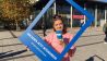 Studenten der TU Cottbus in einem blauen Rahmen mit der Aufschrift "Wir gehen jetzt miteinander" #inforadiohotnews am 16.10.2017