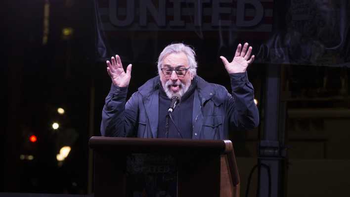 Robert de Niro kritisiert Donald Trump lautstark Robert de Niro kritisiert Donald Trump lautstark