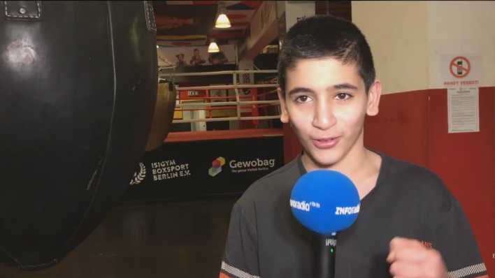 Husnie Alzein (13 Jahre alt), Boxclub Isigym