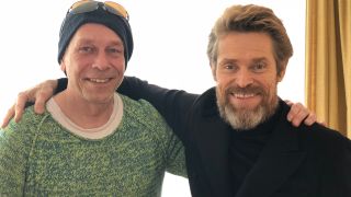 Willem Dafoe und Alexander Soyez (re)/(Foto: rbb Inforadio/Alexander Soyez)