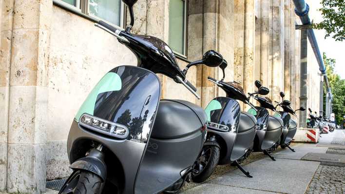 Leih-Roller eines Berliner Startups Leih-Roller eines Berliner Startups