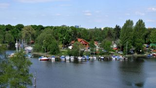 Boote auf dem Stößensee