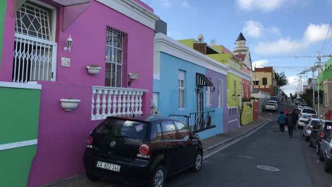 Das Viertel Bo-Kaap in der Kapstädter Innenstadt