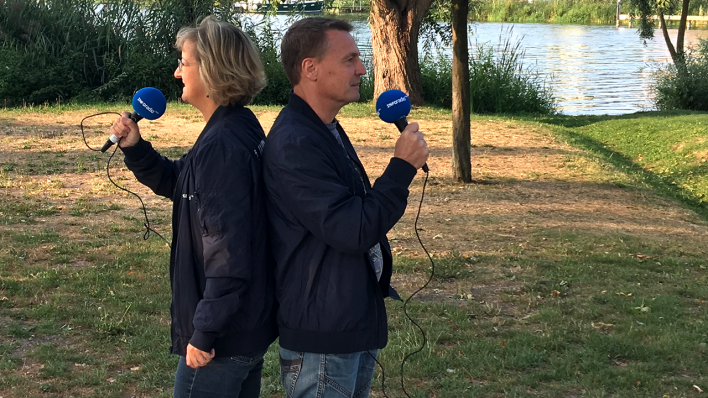 Reporter-Challenge: Sabine Dahl und Martkus Streim Reporter-Challenge: Sabine Dahl und Martkus Streim