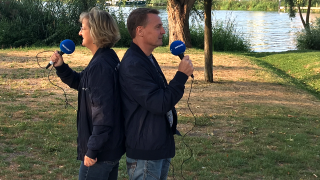 Reporter-Challenge: Sabine Dahl und Martkus Streim