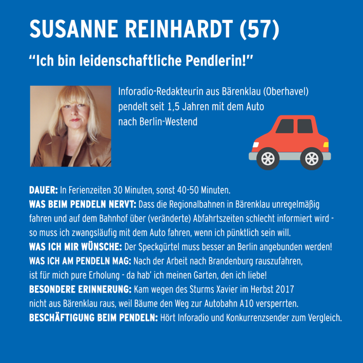 Pendler-Steckbrief Susanne Reinhardt