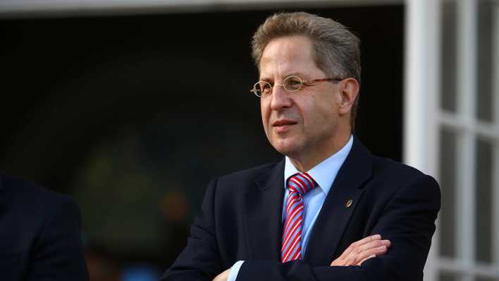 11.09.2018, Berlin: Hans-Georg Maaßen, Präsident des Verfassungsschutzes, nimmt an einem Treffen der Sicherheitsbehörden teil. 11.09.2018, Berlin: Hans-Georg Maaßen, Präsident des Verfassungsschutzes, nimmt an einem Treffen der Sicherheitsbehörden teil.