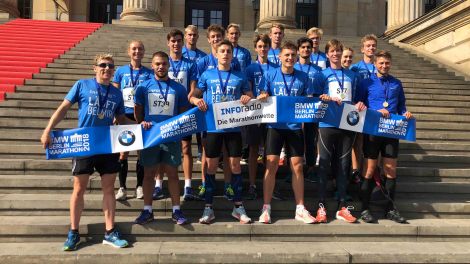 Marathonwette 2018: Das Team nach dem Lauf