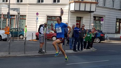 Marathonwette 2018: Paul Scheub gibt alles