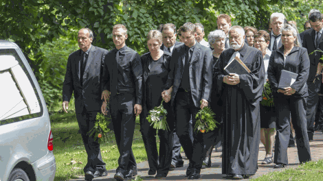 Beerdigung von Christin Rexin (Bild: imago/Olaf Wagner)