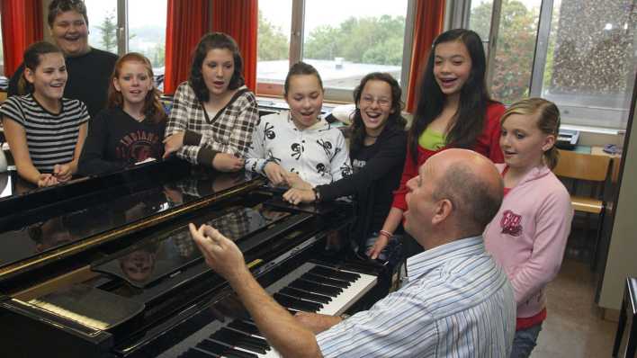 Musikunterricht an einer Gesamtschule in Essen