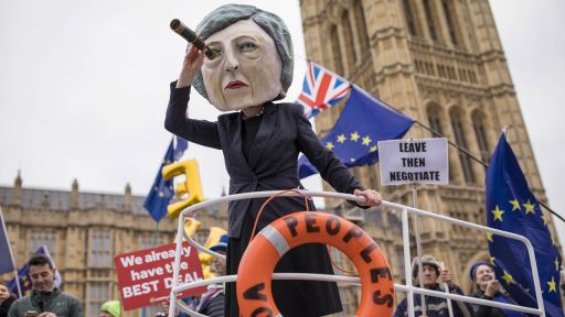Demonstration in London gegen den Brexit