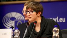 Die Politikerin Julia Reda im März 2018. (Bild: juliareda.eu/ Sebastian Raible) Die Politikerin Julia Reda im März 2018. (Bild: juliareda.eu/ Sebastian Raible)