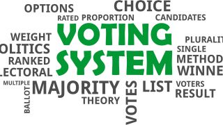 Schriftzug "Voting System" (Bild: COLOURBOX)