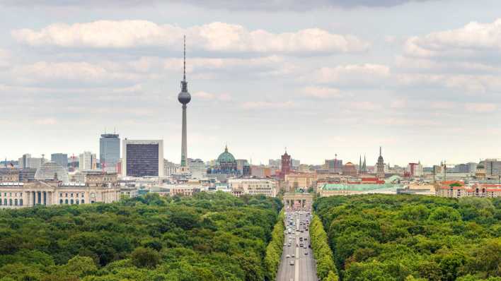 Panorama von Berlin.
