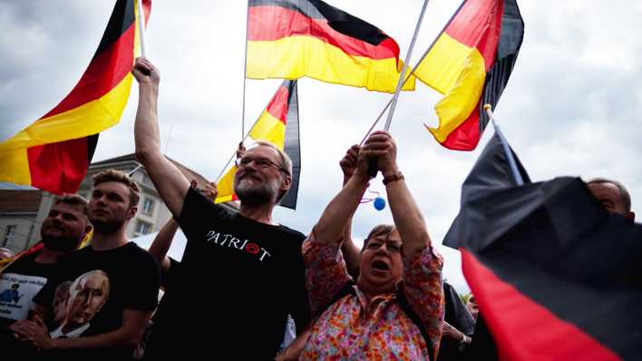 AfD Wahlkampfautakt Cottbus