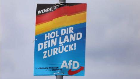 Wahlplakat der AfD