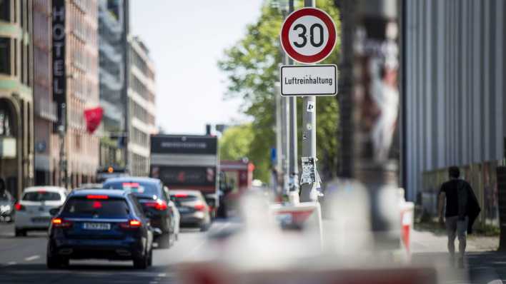 Verkehr in Berlin.