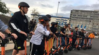 E-Roller-Training in Berlin.