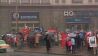 Protest auf der Luxemburg-Liebknecht-Demonstration am Frankfurter Tor (Bild: rbb)