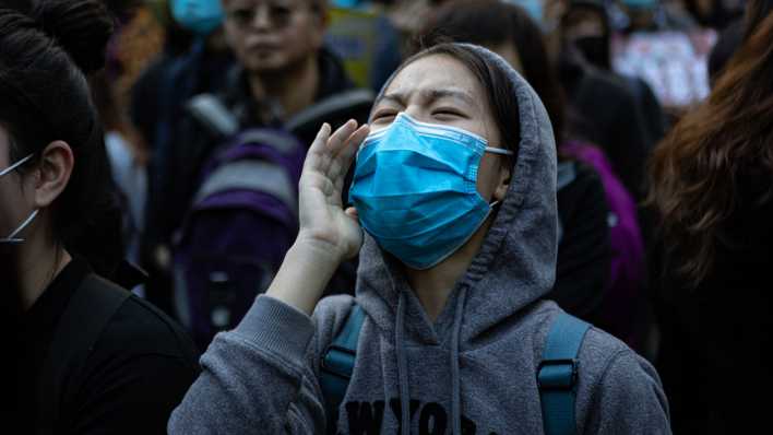 Proteste in Hongkong