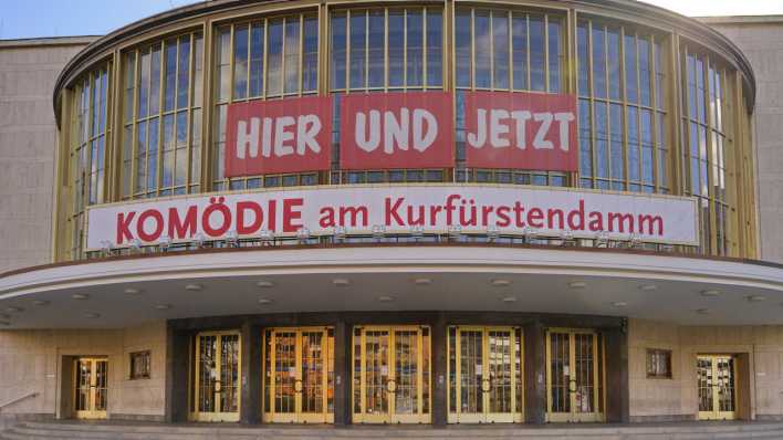 Die Komödie am Kurfürstendamm im Schiller-Theater, aufgenommen im März 2020