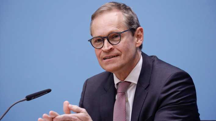 Michael Müll, Regierender Bürgermeister von Berlin Michael Müll, Regierender Bürgermeister von Berlin