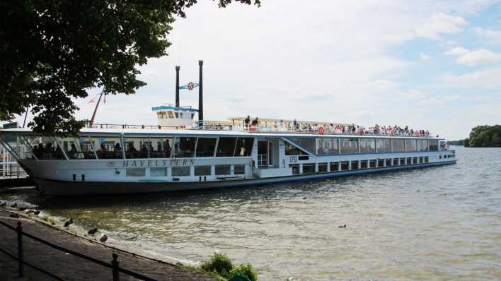 Die Havelstern kurz vor der Abfahrt (Bild: rbb/ Aleksandra Karolczyk)