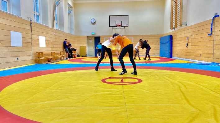 Training bei den Preussen-Ringern