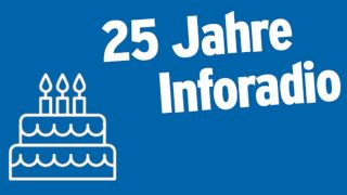 Logo 25 Jahre Inforadio