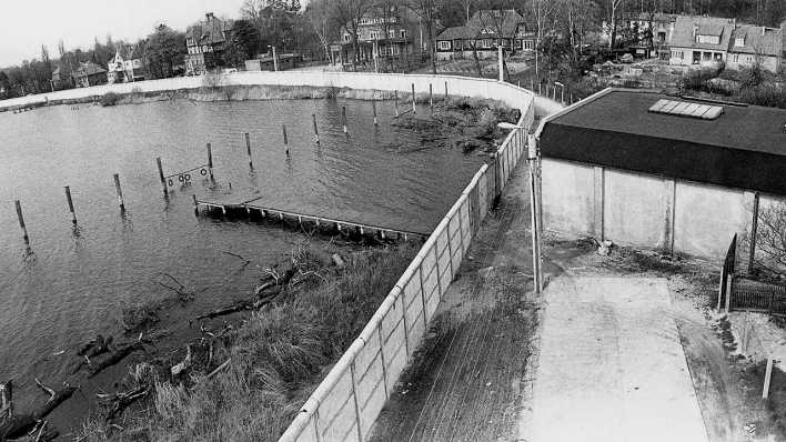 Sacrower Lanke und Villen hinter der Berliner Mauer (Bild: rbb/BStU)