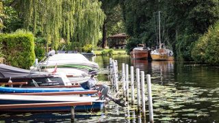 Berlin Köpenick, das Fischerdorf Rahnsdorf an der Müggelspree Berlin